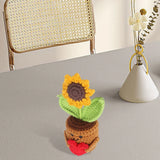 Distinctive Sunflower Pot Handcrafted for Lasting For Home Decor Appeal Sunflower