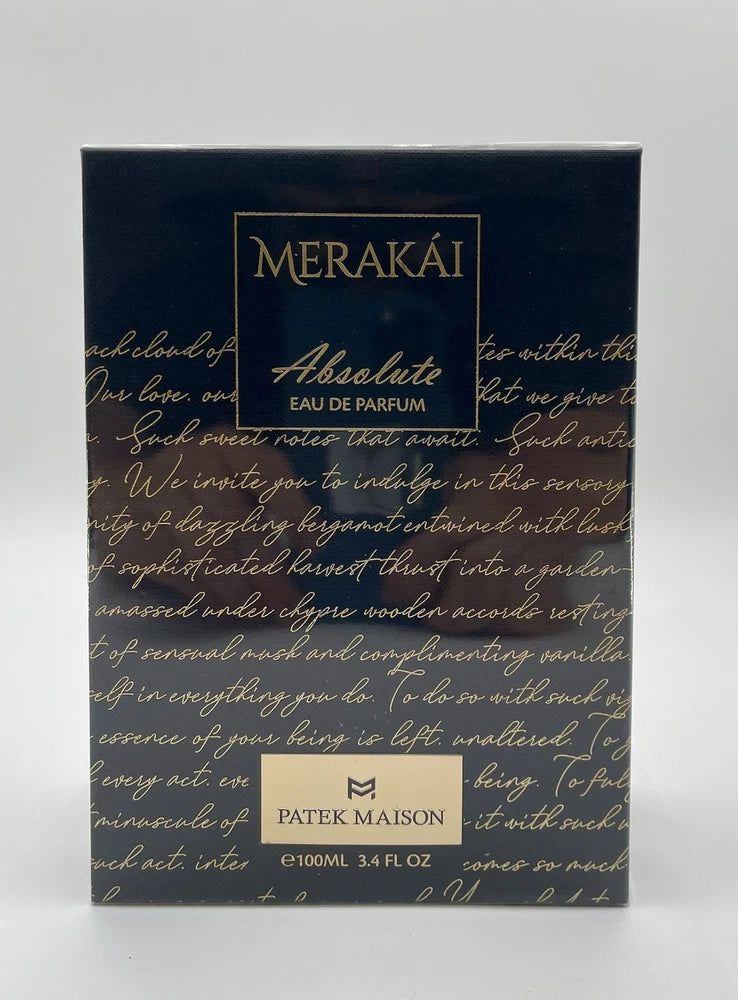 Merakai Absolute Patek Maison EDP 3.4 Oz Unisex EDP