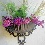 Wall Hanging Flower Pot & Frame Garden Fence Balcony DŽcor Plastic Planter 2pcs Garden Plants