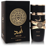Lattafa Asad Eau de Parfum Men's Fragrance Spray, Long Lasting Scent for Men EDP