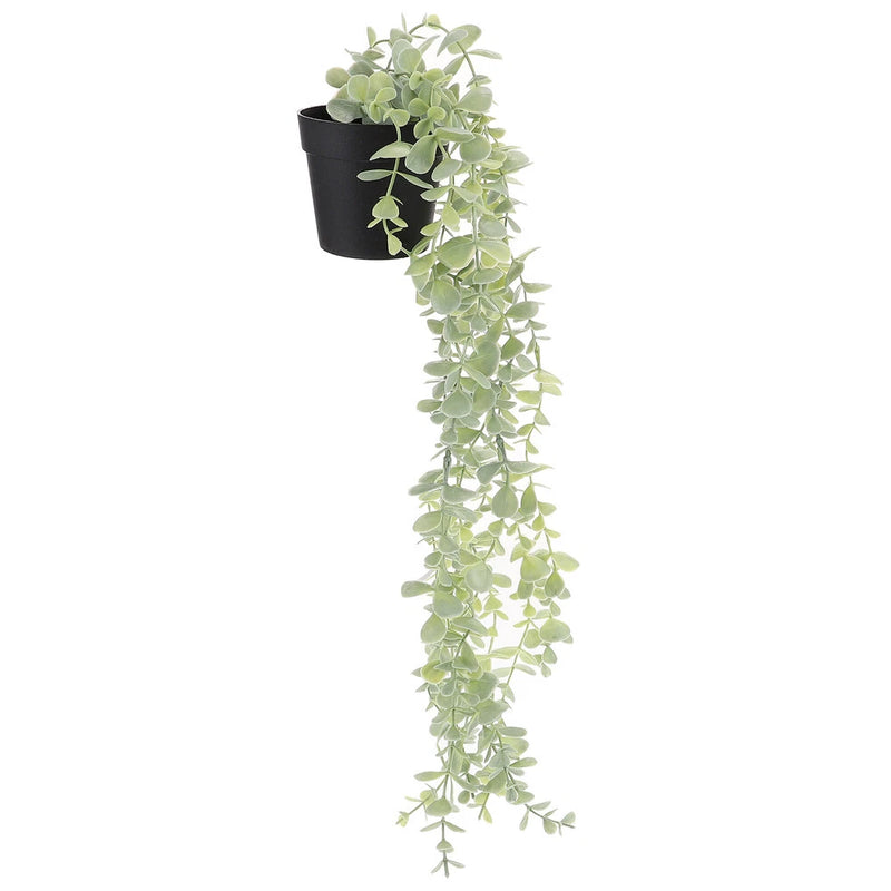 Garden Fence Plant Vine Pendant Decor Imitated Wall Hanging Rattan Decor Green Plant
