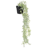 Garden Fence Plant Vine Pendant Decor Imitated Wall Hanging Rattan Decor Green Plant