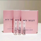 GIORGIO ARMANI MY WAY EDP 1.2ml .04fl oz x 3 PERFUME SPRAY SAMPLE VIALS EDP