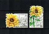 FINLAND Scott's 1411-12 ( 2v ) Sunflowers F/VF Used ( 2012 ) #3 Sunflower