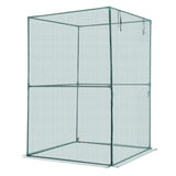 Uimoso Garden Crop Cage 3.9x3.9x5.9 ft Wind-Resistant Plant Protection Tent Garden Plants