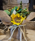 New Artificial Silk Sunflower Bouquet Flowers Farmhouse Decoration Sunflower