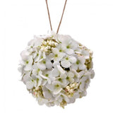 Cream Hydrangea With Berries Hanging Ball Artificial Flower Hydrangea