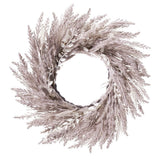 DN DECONATION Fall Wreath for Front Door, 24 Inch Beige & White Pampas Grass ... Pampas Grass