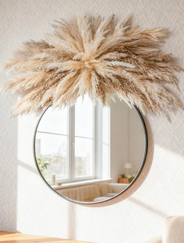 Pampas Grass Wall Decor 20Ð30in Dried Flowers Boho Hanging Kit Pampas Grass
