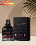 VALENTINO UOMO BORN IN ROMA INTENSE EAU DE PARFUM SPRAY 3.4 Oz / 100 ml  NEW EDP