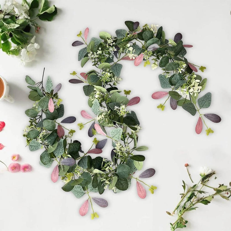 Greenery Garland Artificial Vines Artificial Eucalyptus Garland Green Plant