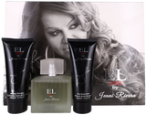 EL Sport by Jenni Rivera for Men Set: EDT + ASB + Shower Gel 3.4+3.3+3.3oz New EDT