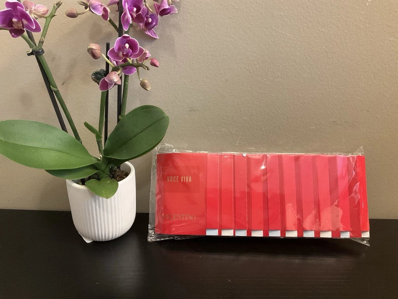 10pc VALENTINO VOCE VIVA EDP Sample VIALS 1.2ml .04fl oz each SEALED EDP