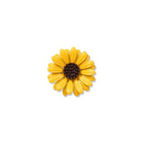 Daisy Flower Brooch Pin for Women Yellow Sunflower Collar Chrysanthemum Sunflower
