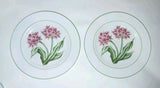 6 Dutch Garden Salad Plates REED & BARTON, THE ELEGANT TABLE, Tulip, Hydrangea + Hydrangea