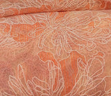 Pale Pink Fine Tulle w/ Cording, Embroidery - Designer Overstock! Gorgeous! Flowering Plants