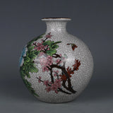 5.6 "China manual porcelain Qing Dynasty Qianlong Pastel Peony flower pattern Peony