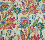 Ayer In Jewel BTY Richloom 100% Cotton Slub 54" Wide Floral Flowering Plants