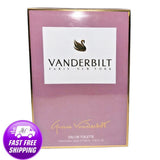 VANDERBILT by Gloria 3.3 OZ EDT New Box Seal, Fast Shipping EDT