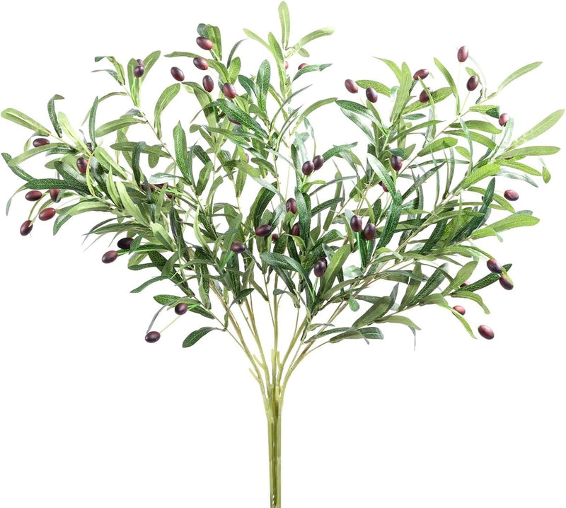 Artificial Olive Tree/Branches -  Fake Plant Home Decor Green Plant