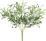 Artificial Olive Tree/Branches -  Fake Plant Home Decor Green Plant
