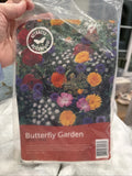 Pre Seeded Flower Garden Mat 17x5 Butterfly Attracting Colorful Seeds NEW Garden Plants