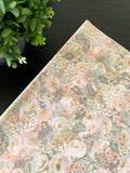 BOUQUET FLORAL Design Tissue Paper Sheets Choose Size & Package Amount Bouquet