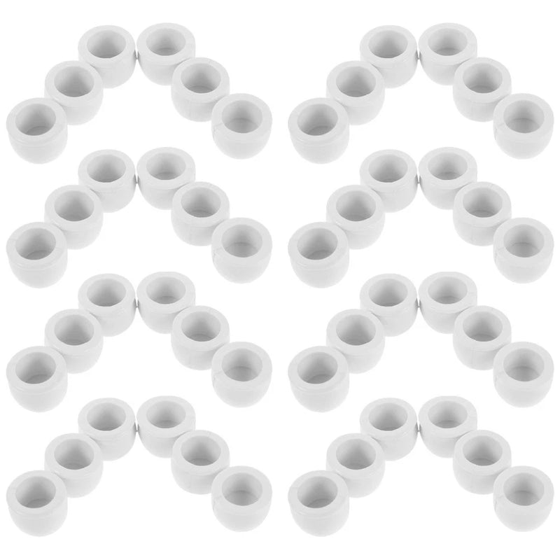 50 Pcs Micro-scene Materials Garden Accessories Miniature Plastic Pots Garden Plants