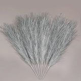 ZIFTY Pampas Grass Silver Decor 6-Pcs 17