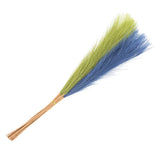 20Pcs Faux Pampas Grass,21"/55cm Fake Pampas Grass Decor,Grass Green/Blue Pampas Grass