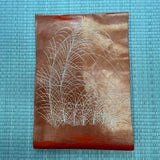 Kimono Obi Obi Pure Silk Pampas Grass Pattern Autumn Grass Pattern Brown Casual Pampas Grass