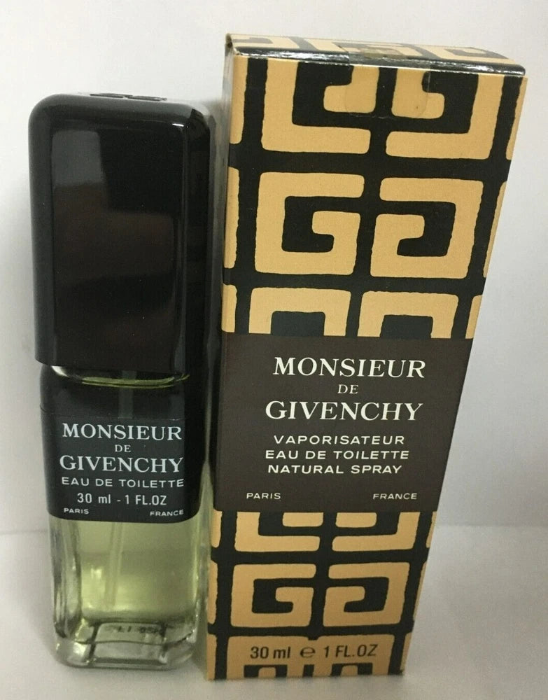 Monsieur De Givenchy Eau De Toilette Spray 1.0 Oz NEW Original Vintage Original EDT