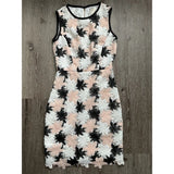 Kate Spade Tiger Lily Lace Floral Sheath Dress Sleeveless Back Zip Size 0 Lily