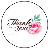 THANK YOU PINK PEONY FLOWER ENVELOPE SEALS LABELS STICKERS PARTY FAVORS Peony