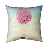 Begin Home Decor 5543-2626-MI114 26 x 26 in. Hot Air Balloon Hydrangea Flower... Hydrangea