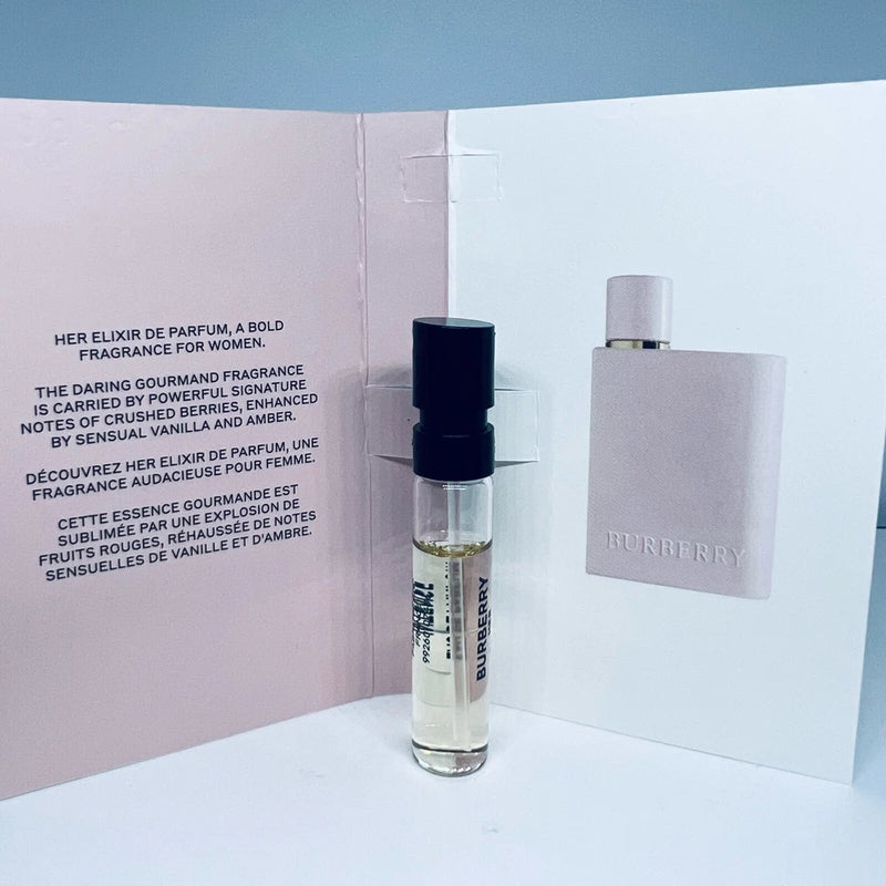 Burberry Her Elixir de Parfum EDP Intense Sample Spray .05oz / 1.5ml EDP