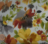 Silver Garden flowers gray floral Exclusively Quilters fabric Flowering Plants