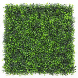 Ejoy Artificial Boxwood Hedge Privacy Screen Mat Indoor/Outdoor 20"x20" Set-4 Green Plant