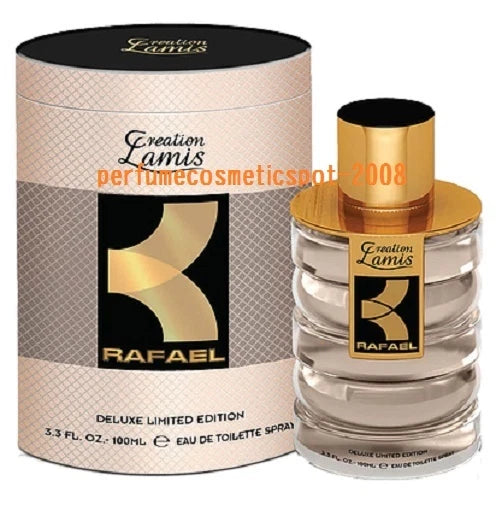 RAFAEL DELUXE LIMITED EDITION CREATION LAMIS FOR MEN 3.3 OZ / 100 ML EDT SPRAY EDT
