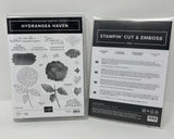 StampinÕ Up! Hydrangea Haven Stamp Set & Hydrangea Dies Bundle Flowers Summer Hydrangea