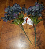 Floral Garden Hydrangeas Artificial Flower - 2 Stems Hydrangea