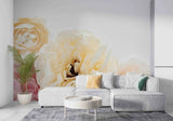 3D Pink Carnation Flower Leaf Wall Murals Wallpaper Murals Wall Sticker Carnation