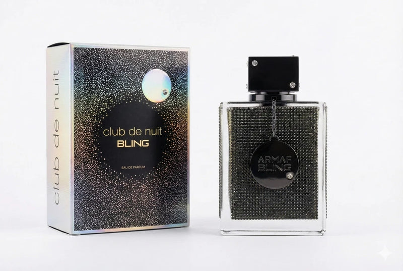 ARMAF CLUB DE NUIT BLING EAU DE PARFUM FOR MEN - 2.5 FL OZ / 75ML FREE SHIPPING EDP