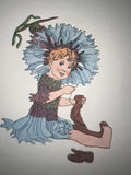 Ross Flower Children  1939  6 double sided pages +1 sunflower, peony, lilac etc Sunflower