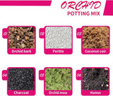 Orchid Potting Mix with Orchid Bark 1QT - New Upgraded Formula for Superior D... Orchids