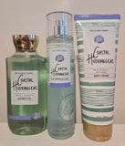 New Bath & Body Works Coastal Hydrangeas Fragrance Mist, Body Cream & Shower Gel Hydrangea