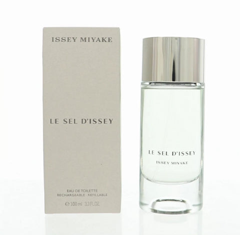 Men’s EDT cologne bottle with box, clear glass with silver cap, 100ml