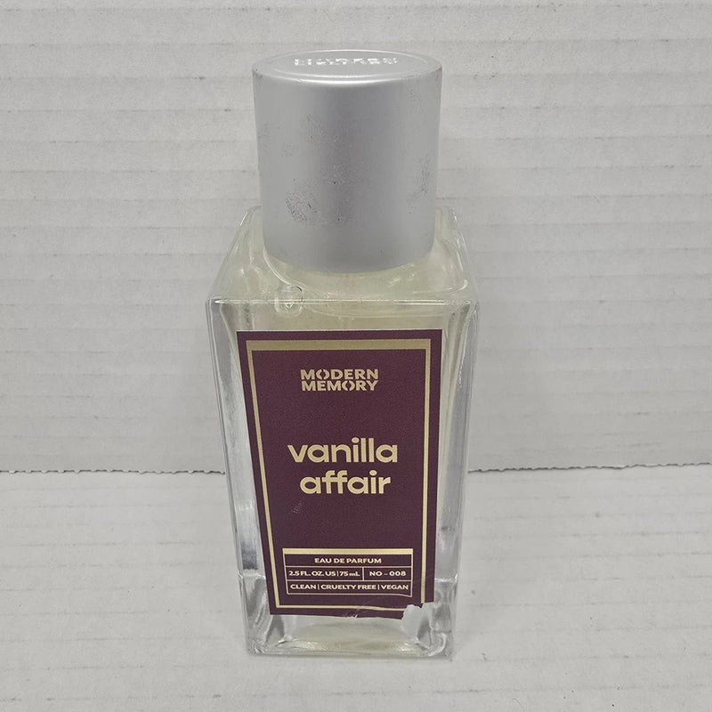 Modern Memory Vanilla Affair Eau De Parfum 2.5 Fl Oz/75 ML New EDP