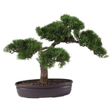 Cedar Bonsai 16" Silk Plant Green Plant