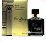Barakkat Satin Oud by Fragrance World for Men Sizes 3.4 oz Eau de Parfum EDP
